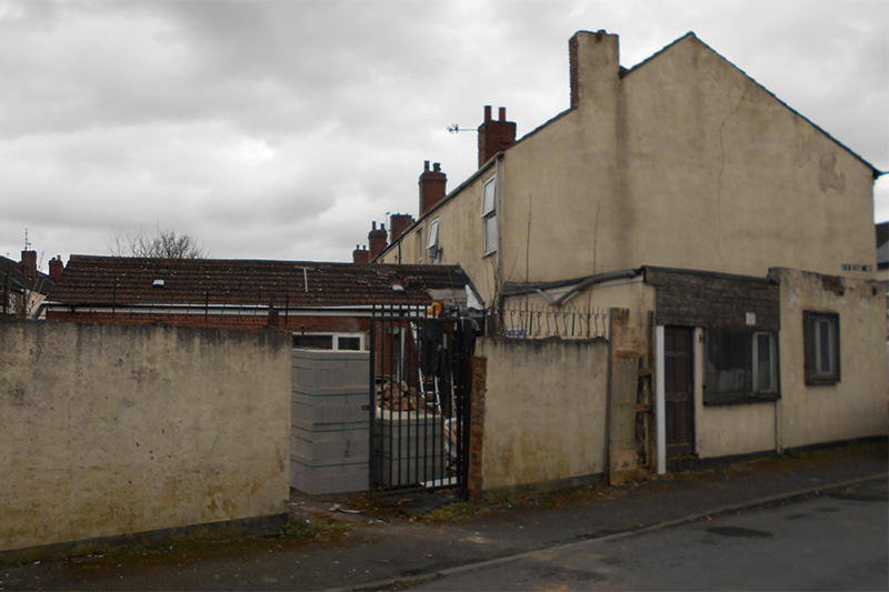 Before photo of 78-80 Byrne Road as empty home