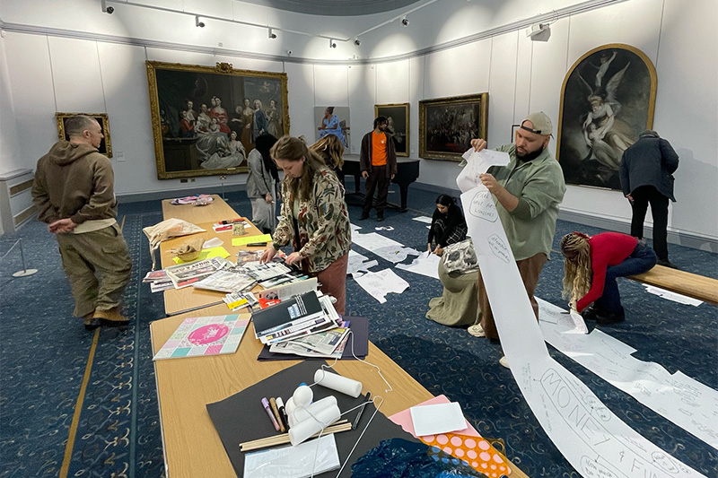 MORE ART INC. Photo by Simon Suphandagli. Courtesy of Wolverhampton Art Gallery