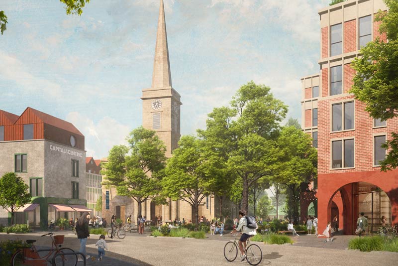 Architectural competition winner crowned for Wolverhampton’s St George’s neighbourhood