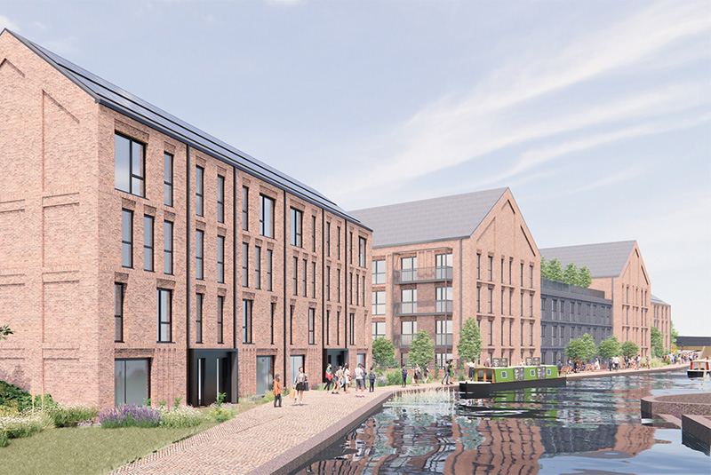 Wavensmere Homes’ £150m Wolverhampton Canalside South Scheme Receives Green Light.