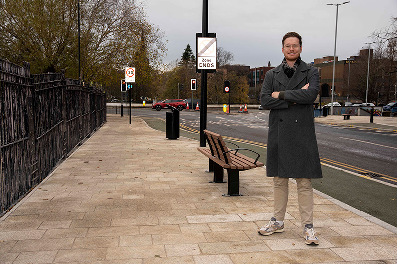 First part of city centre improvement scheme completed in time for festive season